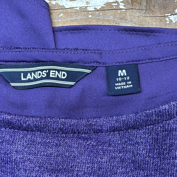Lands’ End Long Sleeve Top. Medium - Picture 6 of 8